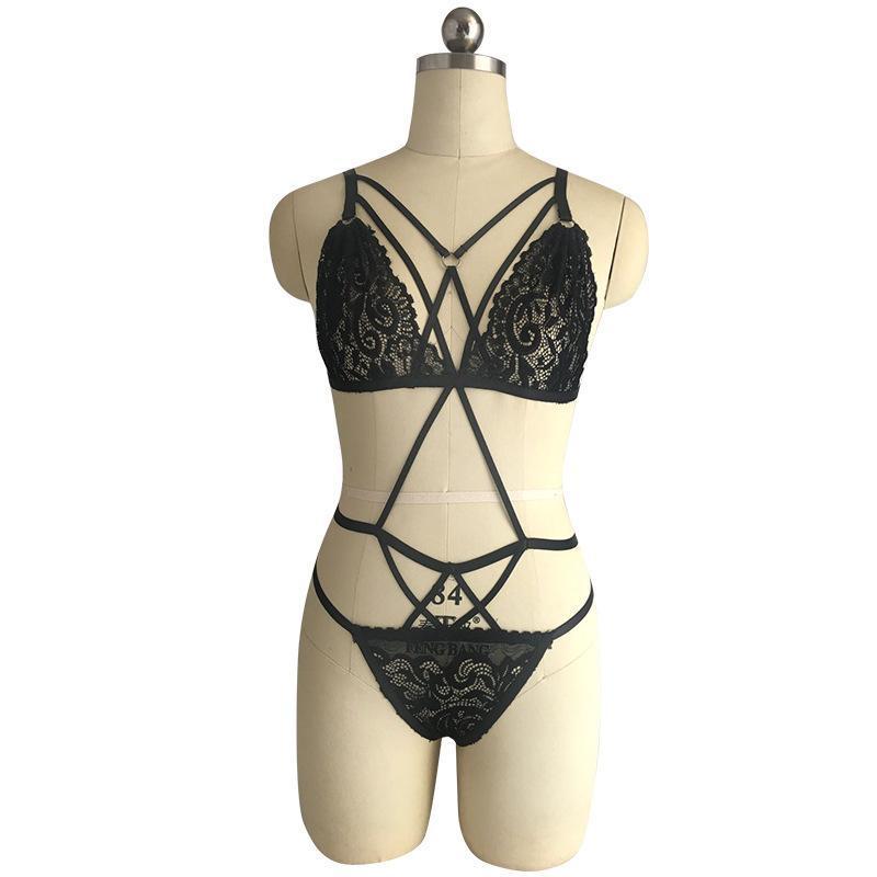 Ferocious Flirt Lace Lingerie Set-Theone Apparel