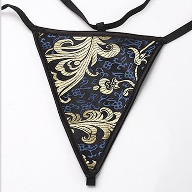 Foil Floral Ruffled Corset - Theone Apparel