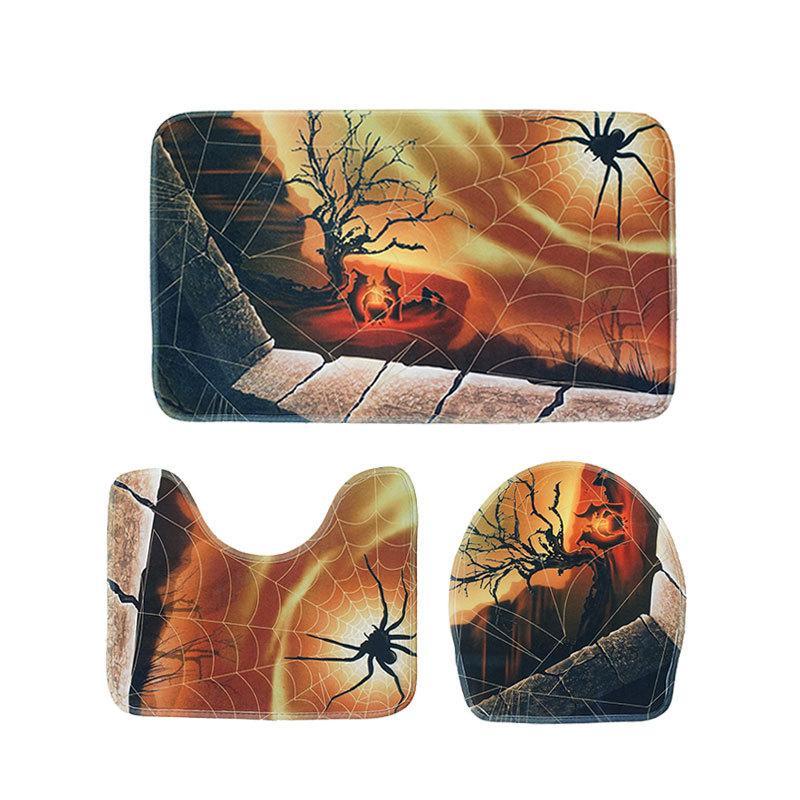 Halloween To Remember Bath Mat Set-Theone Apparel