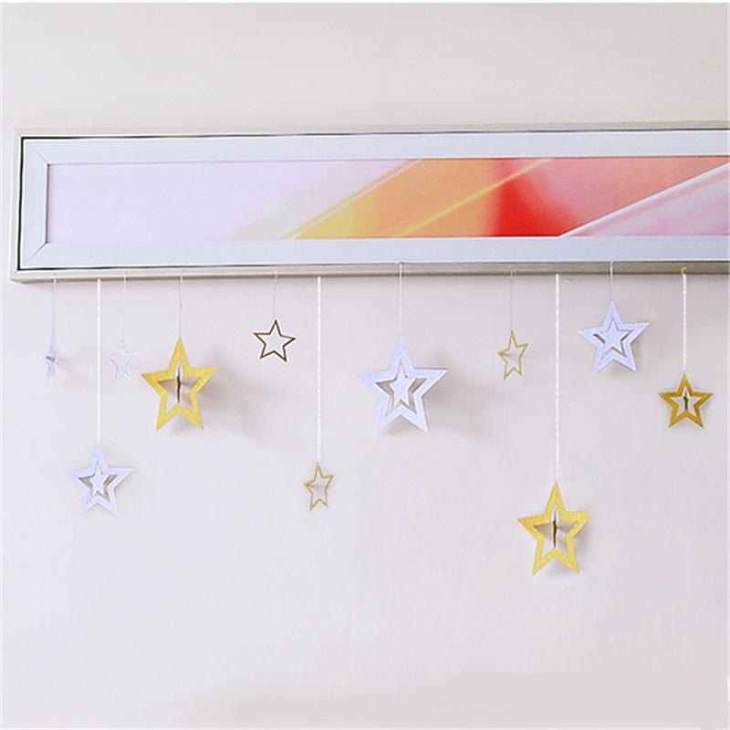 Hanging Stars Christmas Tree Decorations