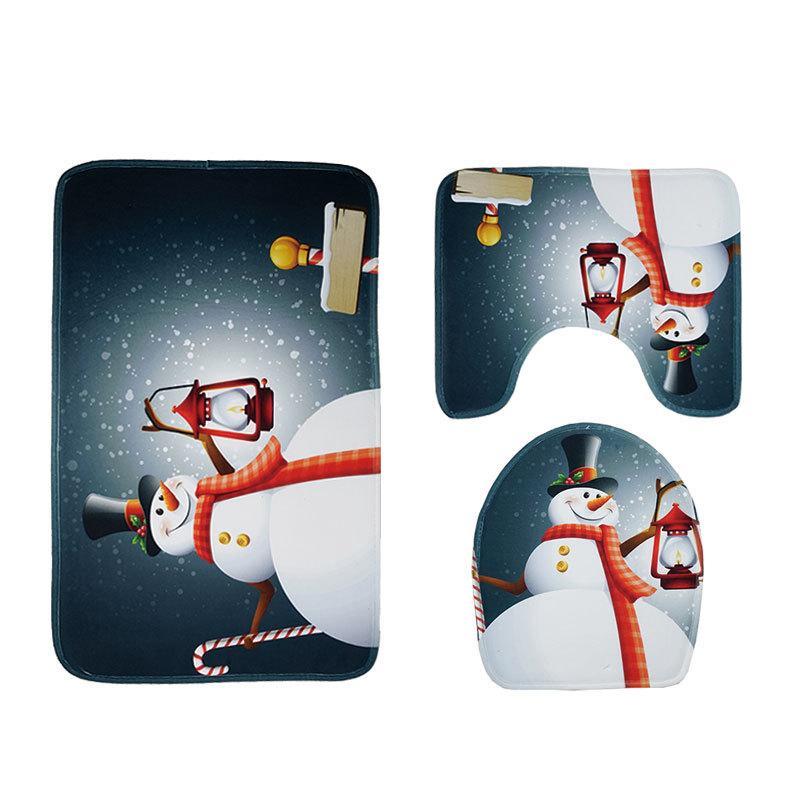 Happy Holidays Christmas Cheer Rug Set-Theone Apparel