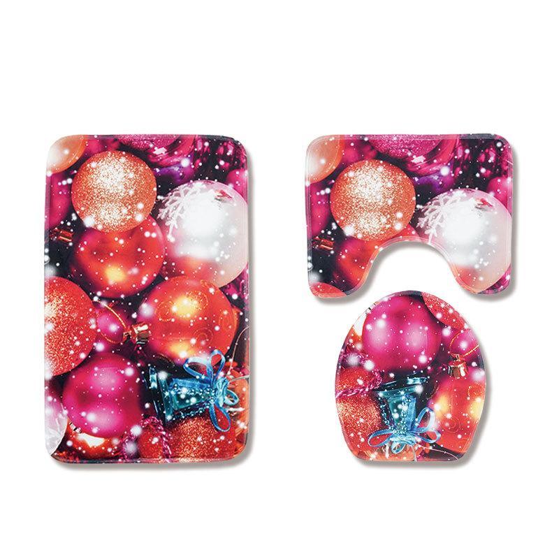 Happy Holidays Christmas Cheer Rug Set-Theone Apparel