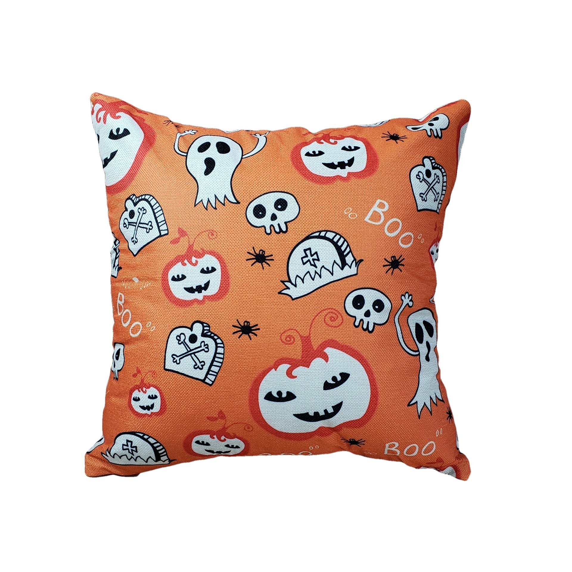 Haunted Halloween Print Pillow Covers-Theone Apparel