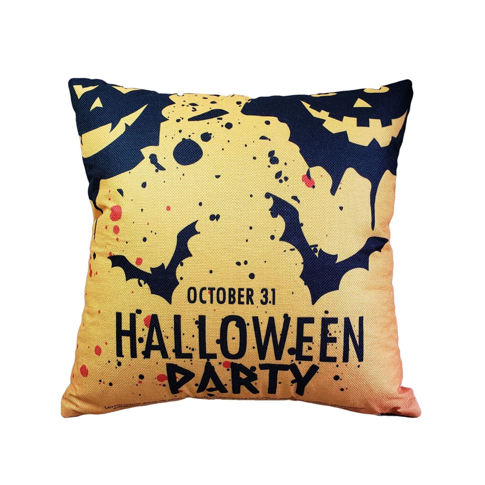 Haunted Halloween Print Pillow Covers-Theone Apparel
