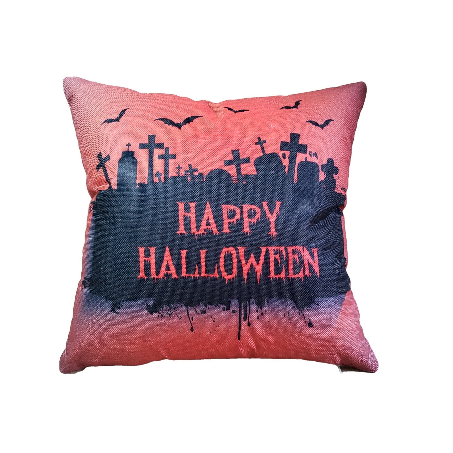 Haunted Halloween Print Pillow Covers-Theone Apparel