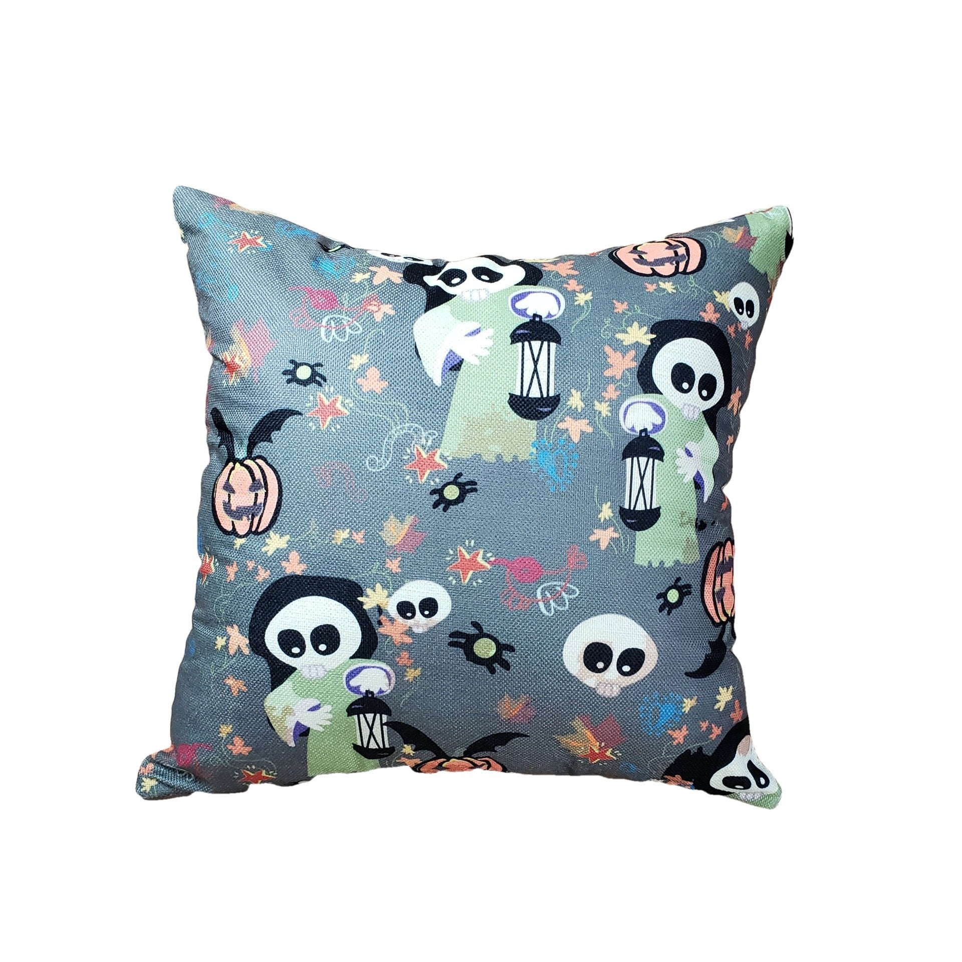 Haunted Halloween Print Pillow Covers-Theone Apparel
