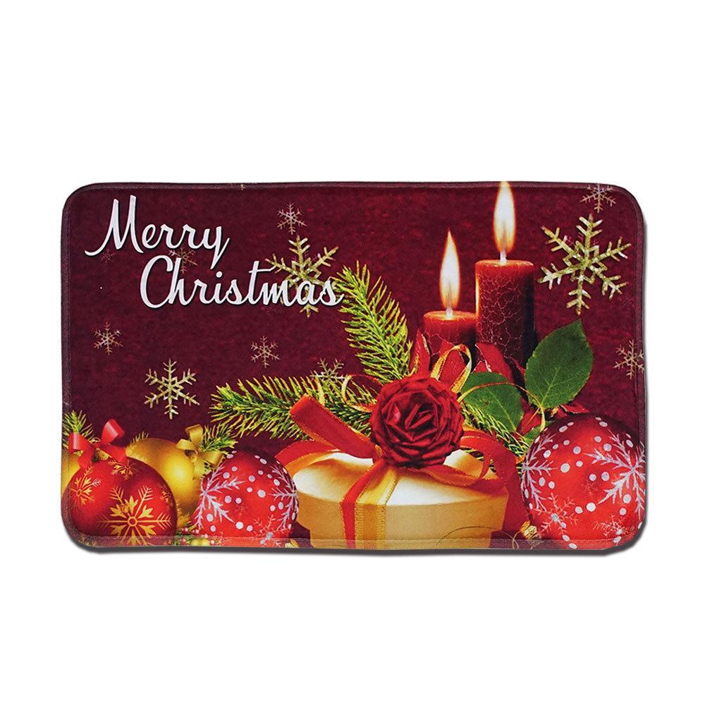 Holiday Cheer Christmas Greetings Door Mat-621-0054-S3-Theone Apparel