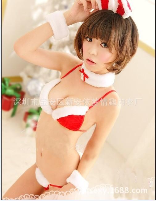 Holiday Cutie Naughty Christmas Costume-Red-Theone Apparel