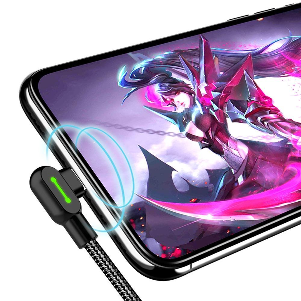 LED Fast Charging 8 Pin Game Cable