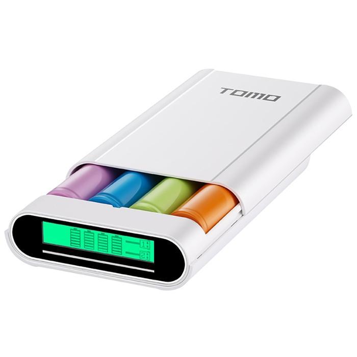 Lithium Ion Battery Travel Power Charger-White-Theone Apparel