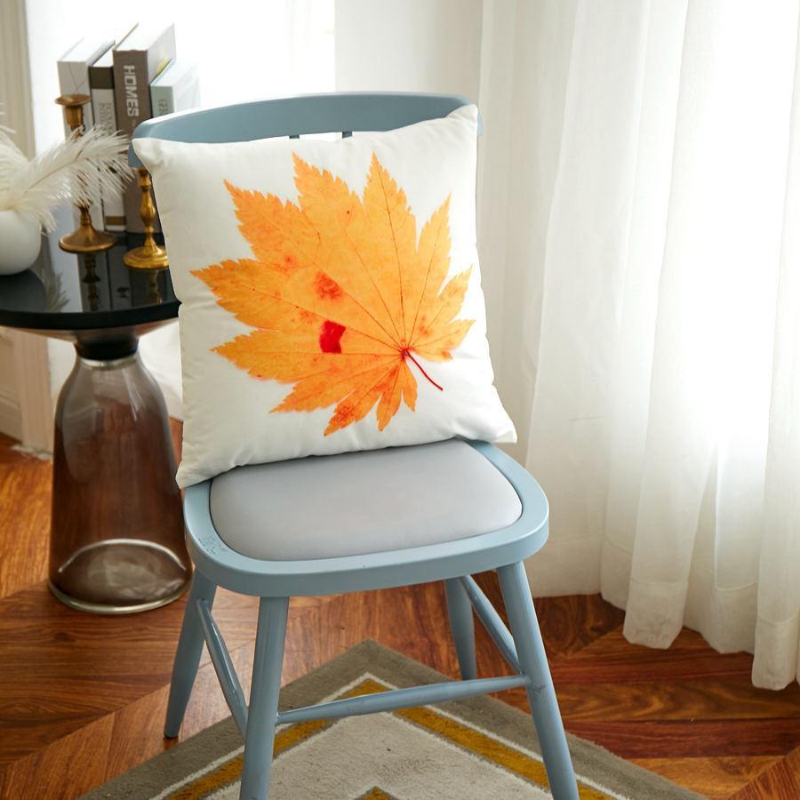 Lost in Leaves Printed Pillow Covers-Theone Apparel