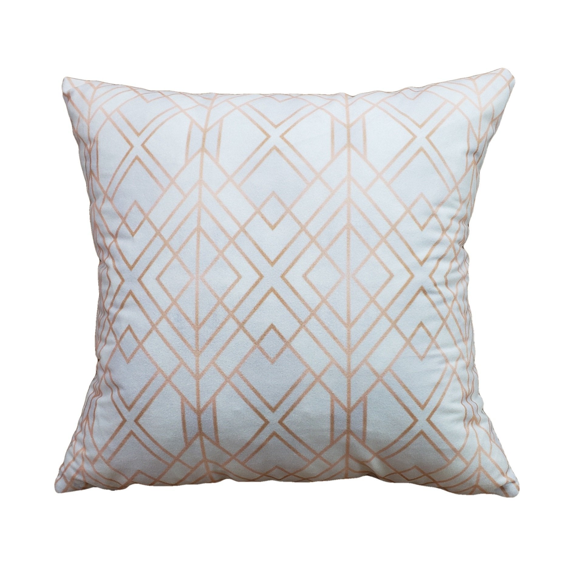 Luxurious Geo Spliced Pillow Covers-Theone Apparel