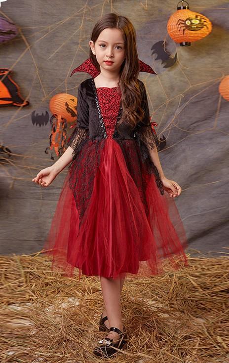 Matching Full Set Boy and Girl Vampire Costume-Theone Apparel