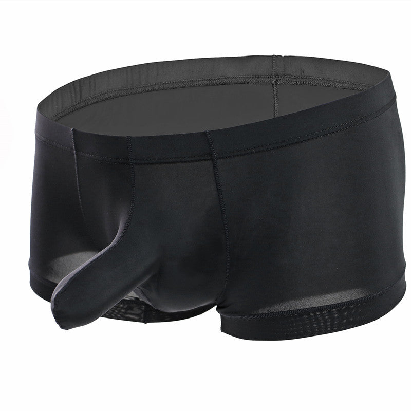 Men's Pocket Front Briefs-Black-Theone Apparel