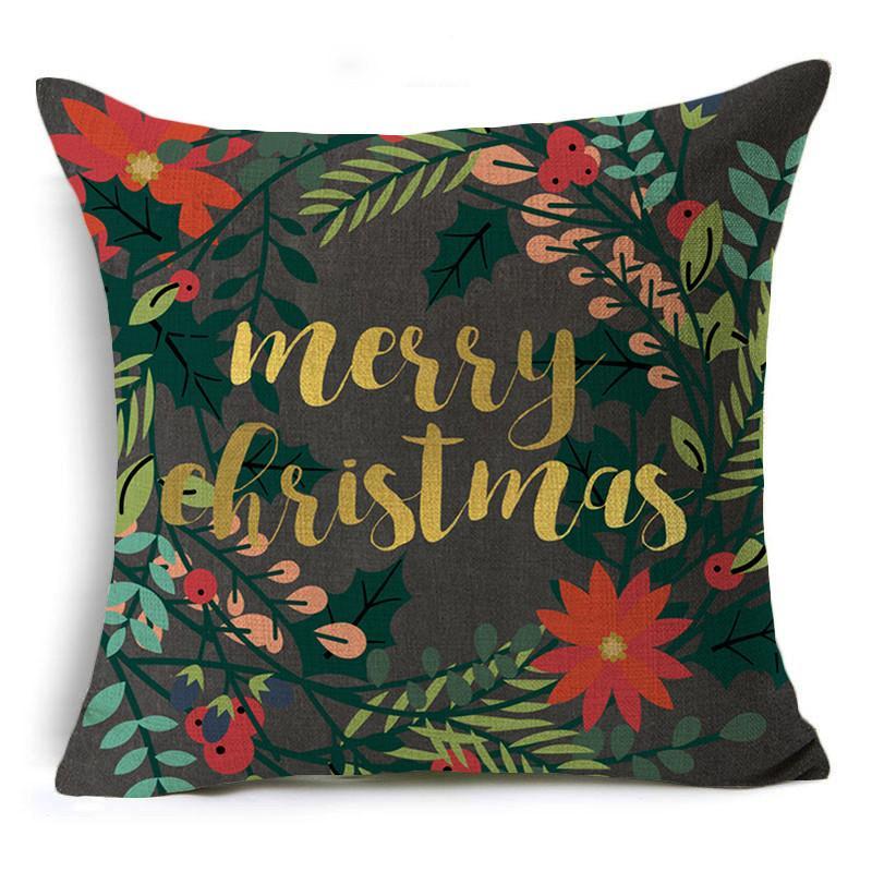 Merry Christmas Holiday Pillow Covers-Theone Apparel