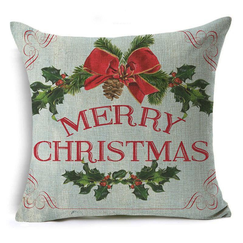 Merry Christmas Holiday Pillow Covers-601-0060-S25-Theone Apparel