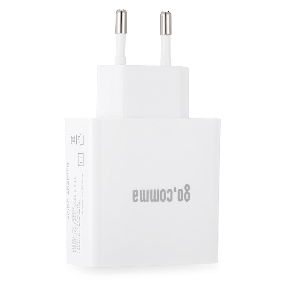 Multi Port Phone USB Charger with Voltage Display