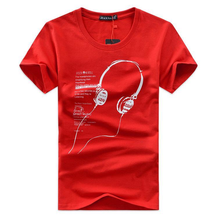 Music is Life Headphone Shirt-Theone Apparel
