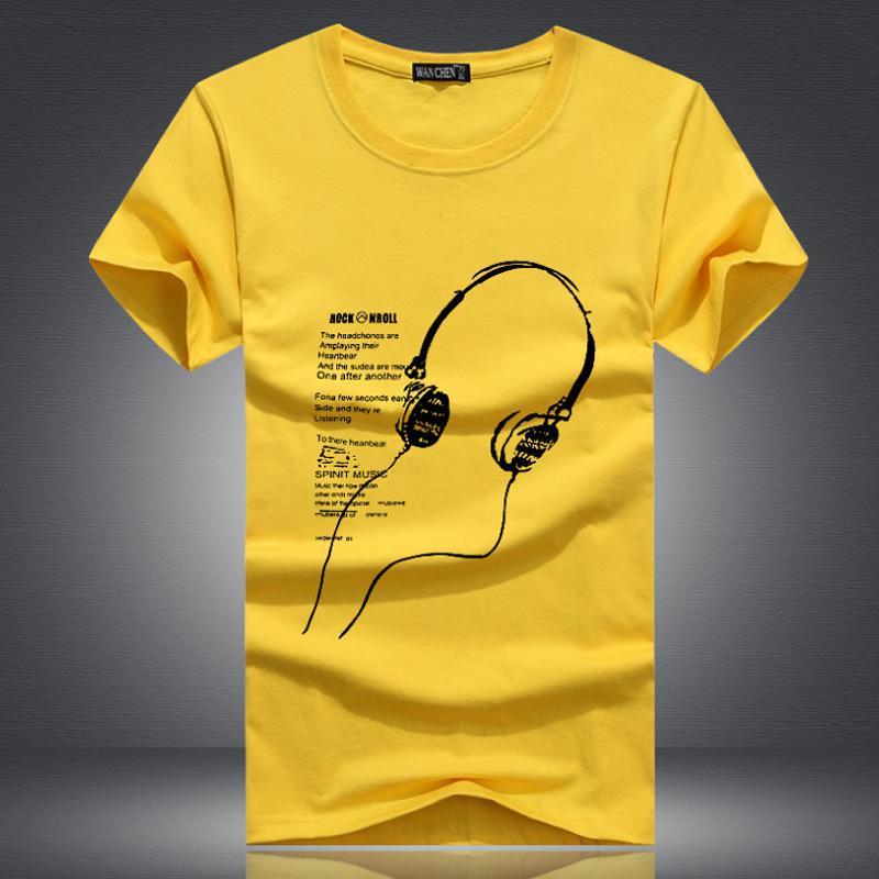 Music is Life Headphone Shirt-Theone Apparel