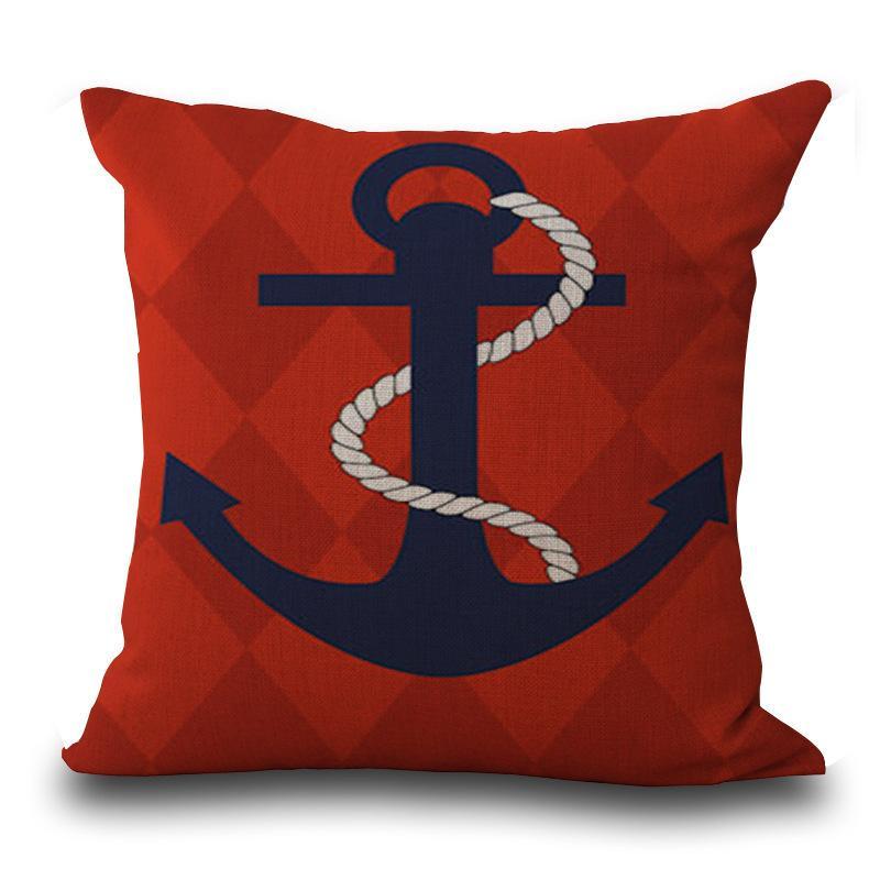Nautical Navy Inspired Pillow Covers-Theone Apparel