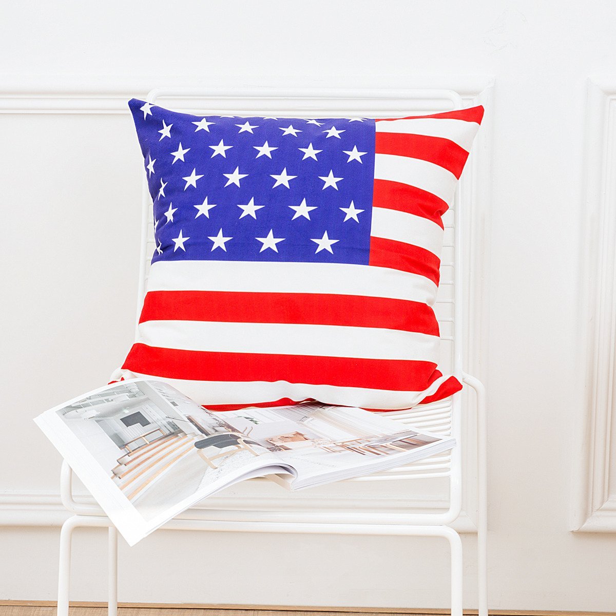 Patriotic Pride Printed Pillow Covers-Theone Apparel