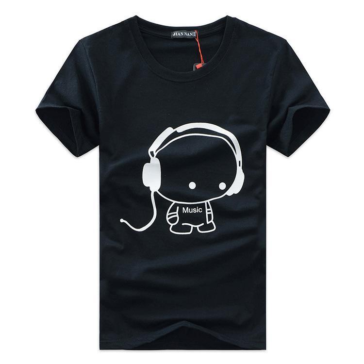 Plug in Headphone Graphic Shirt-Theone Apparel