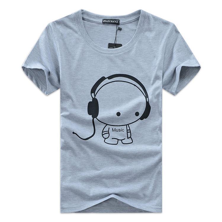 Plug in Headphone Graphic Shirt-Theone Apparel