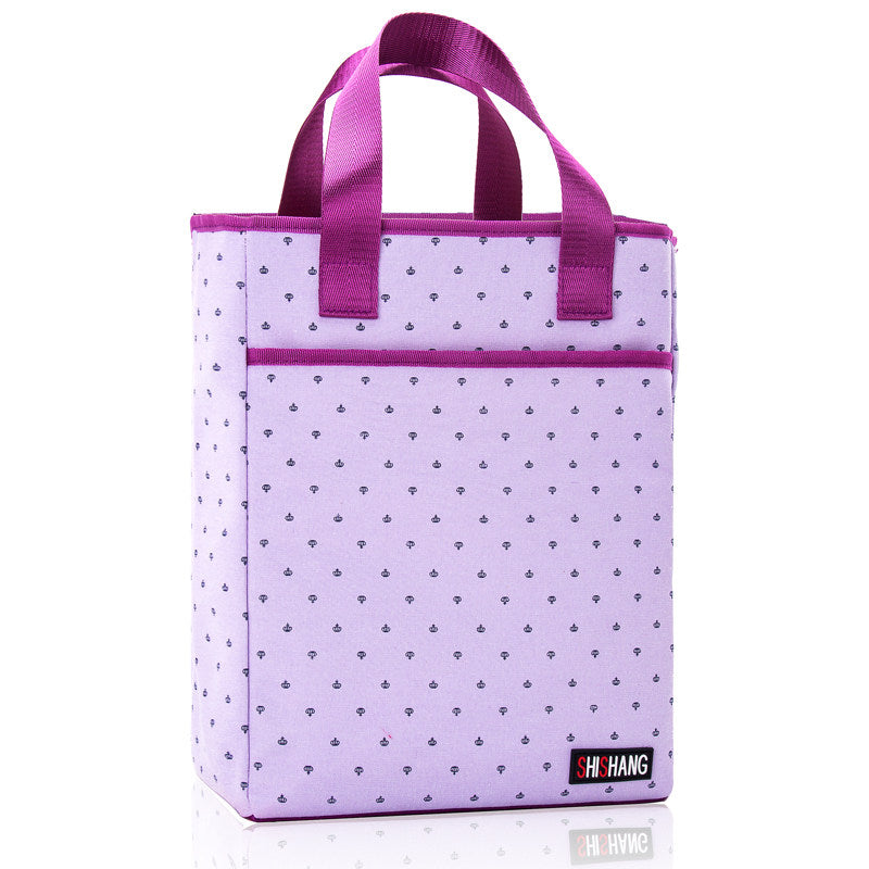 Preppy Print Extra Tall Tote Bags-Theone Apparel