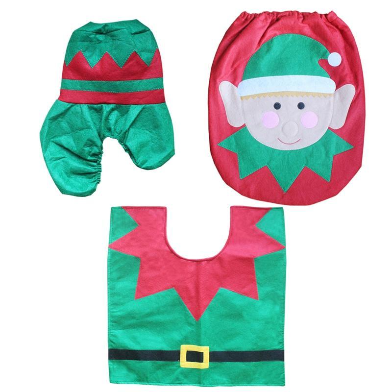 Jolly Elf Dekoratives Badezimmer-Set
