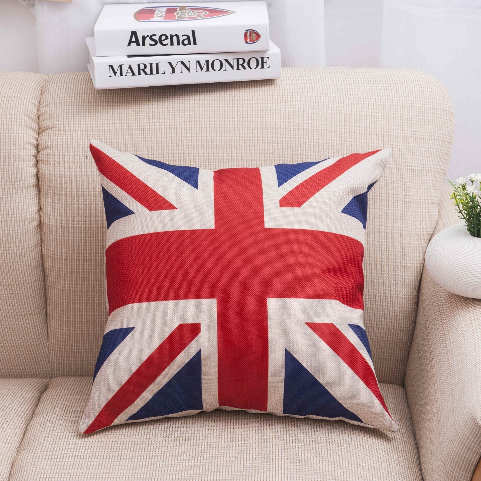 Red White and Blue Patriotic Pillow Covers-Theone Apparel