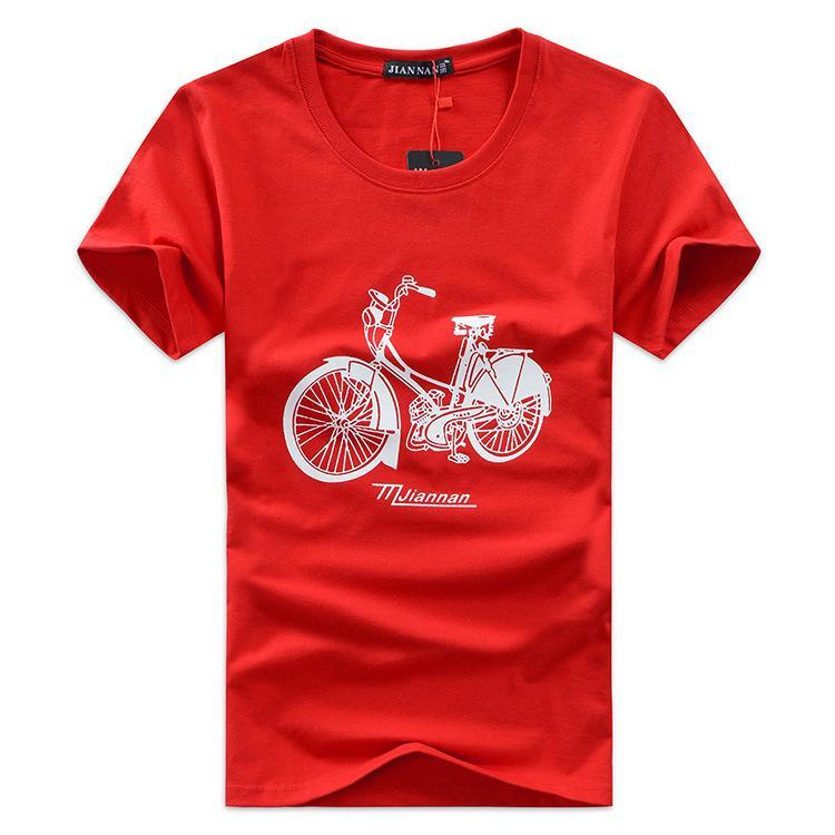 Retro Bike Cruiser Graphic Tee-Theone Apparel