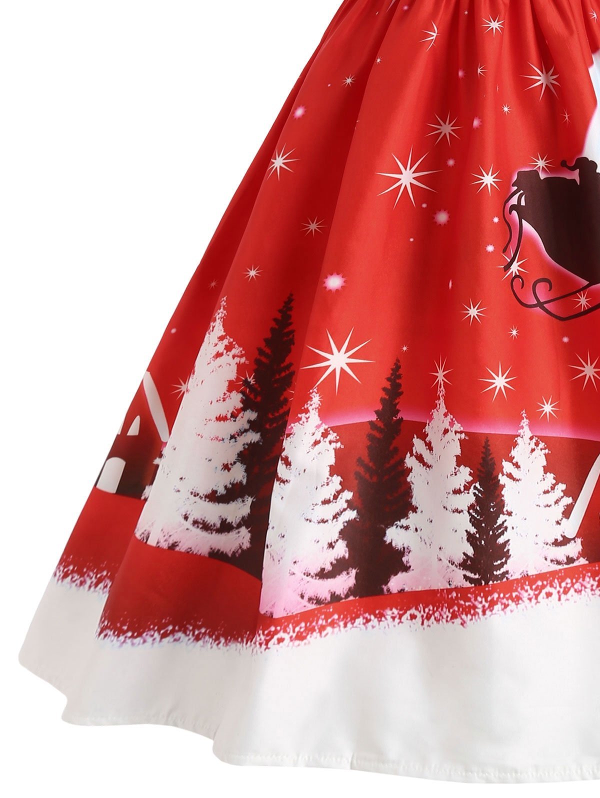 Santa Claus Vintage Christmas Dress