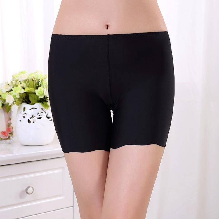 Scalloped No Show Long Undershorts-Theone Apparel