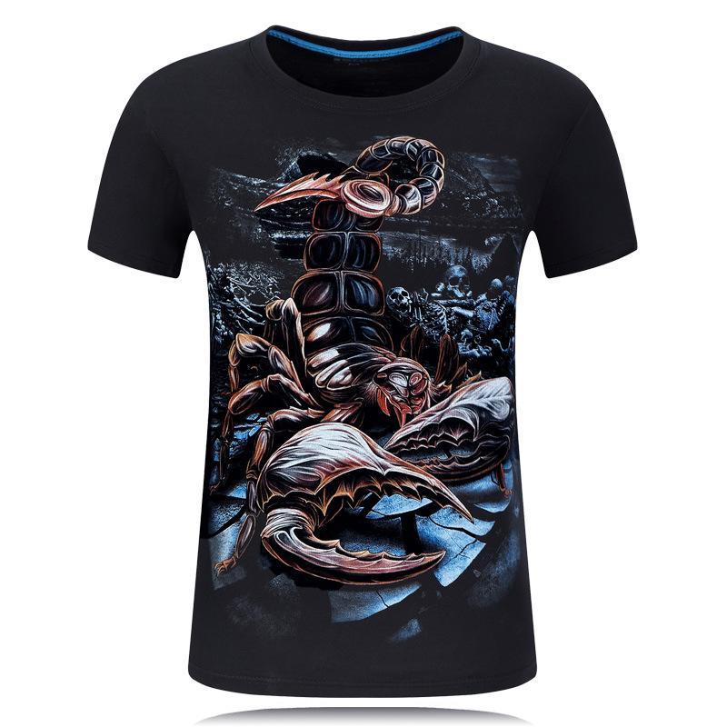 Scorpion Sorcery Short Sleeve Tee-Black-Theone Apparel