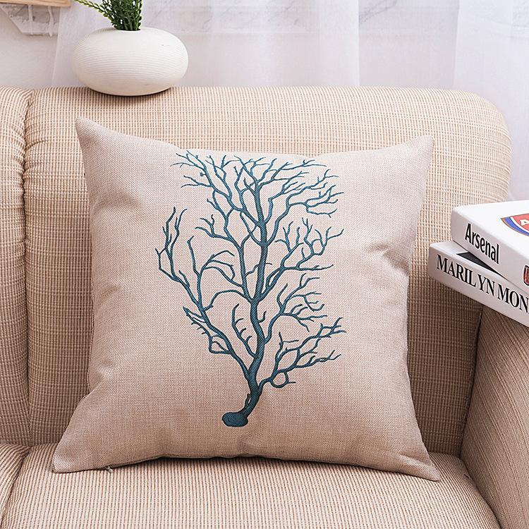 Sea of Dreams Beach Themed Pillow Covers-601-0019-S2-Theone Apparel