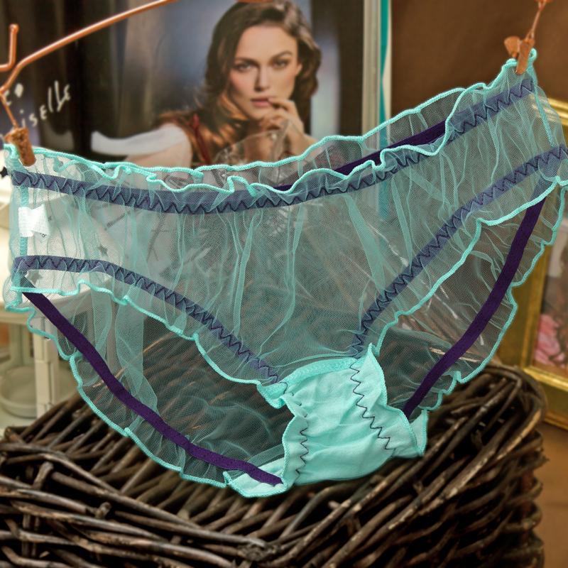 See-Through Black Hipster Panty-Aqua-Theone Apparel