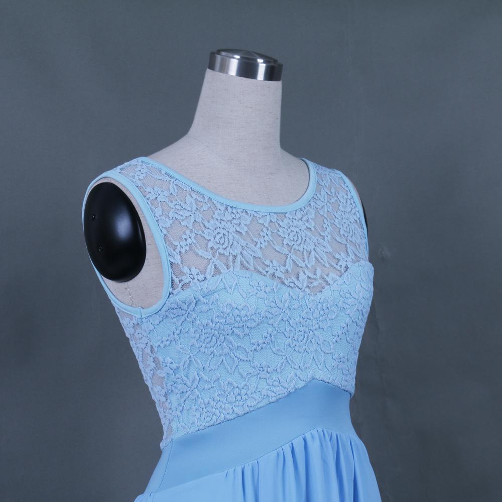 See Through Lace Top Gown