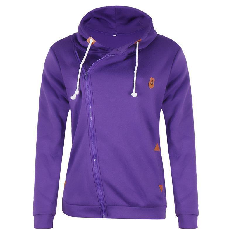 Size Zipper Pocketed Drawstring Hoodie-Theone Apparel