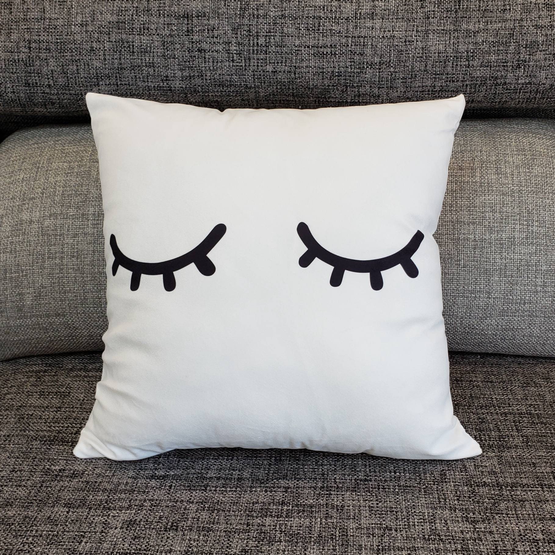 Sleep Mode Scripted Pillow Covers-601-0032-S5-Theone Apparel