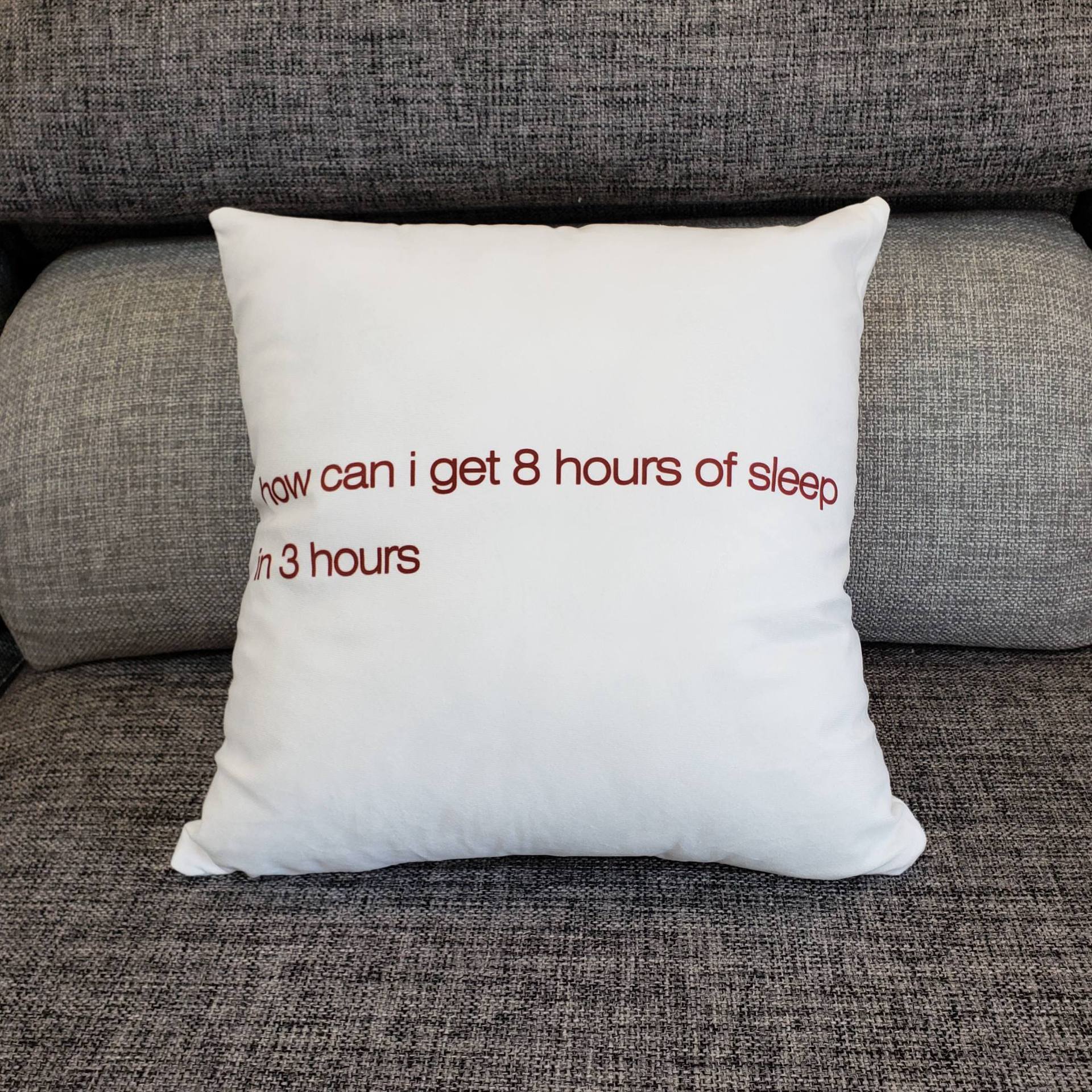 Sleep Mode Scripted Pillow Covers-601-0032-S2-Theone Apparel