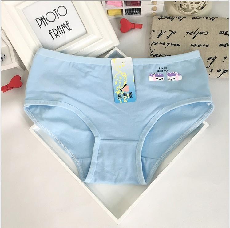 Smooth Stretchy Black Hipster Panty-Light Blue-Theone Apparel