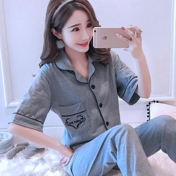 Sophisticated Button Up PJ Set-Theone Apparel