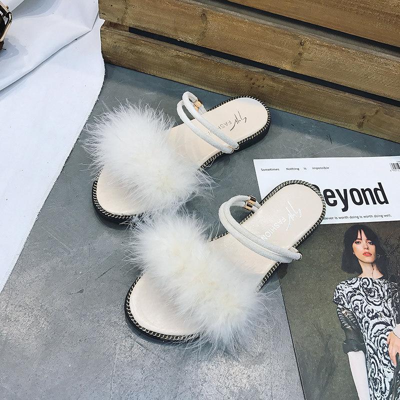 Stud Trim Simple Strap Sandals-Theone Apparel