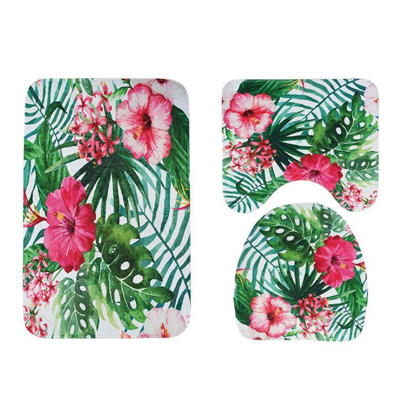 Tropical Temptations Bath Mat Sets-Theone Apparel
