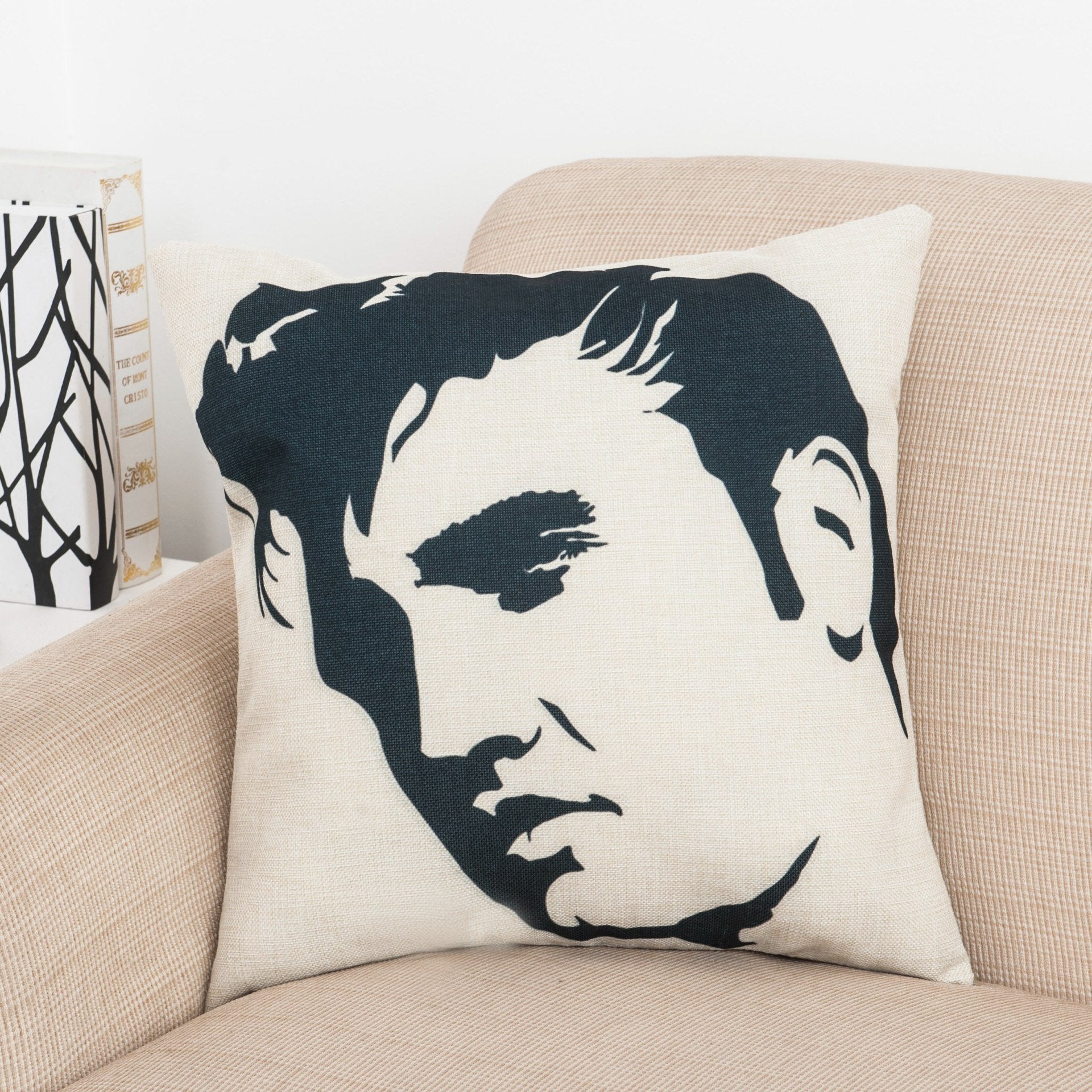 Warhol Artistic Graphic Print Pillow Covers-Theone Apparel