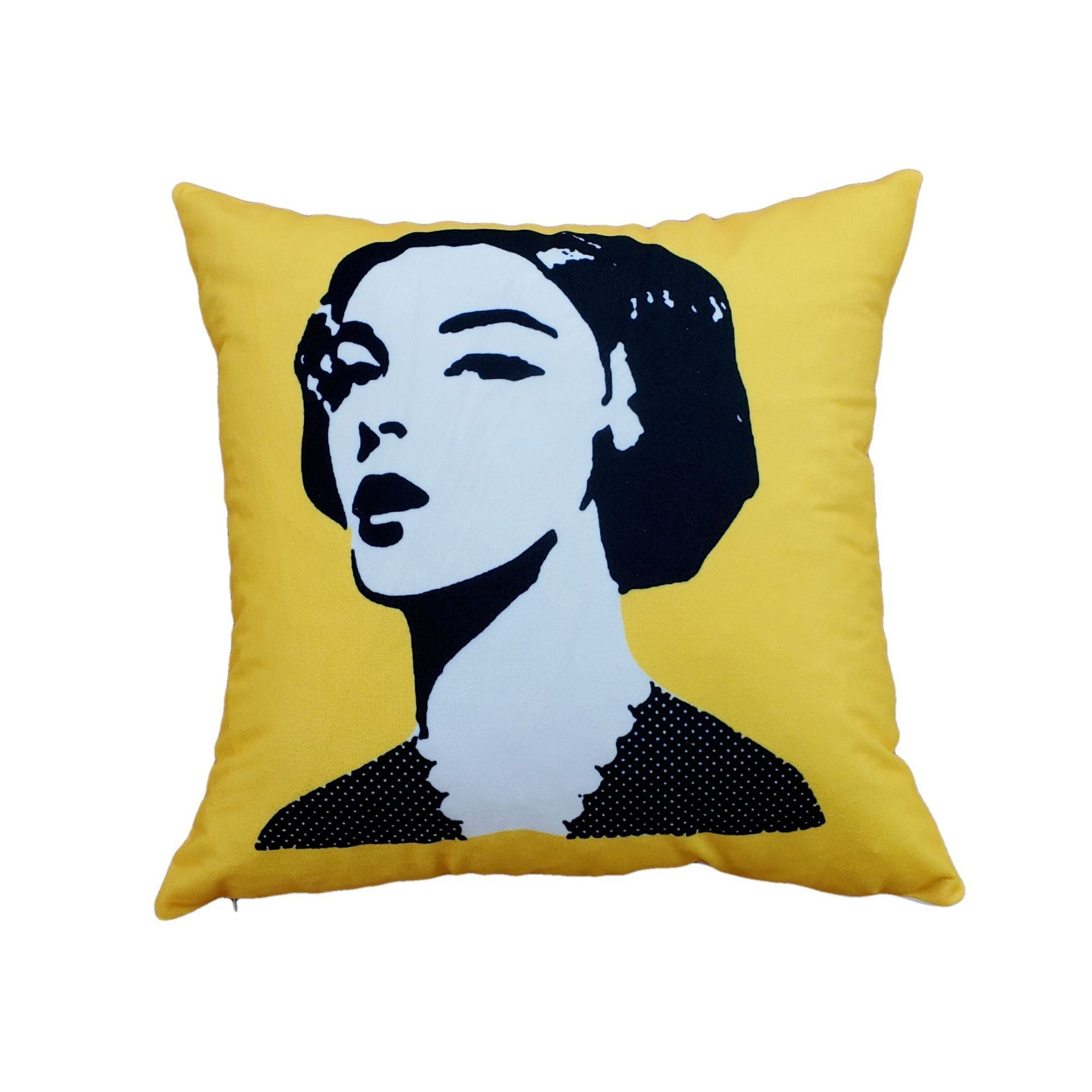 Warhol Artistic Graphic Print Pillow Covers-Theone Apparel