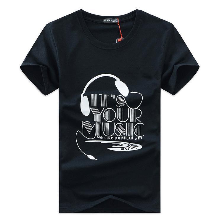 Your Music Your Life Shirt-Black-Theone Apparel